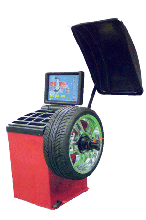 Wheel Balancing Animation